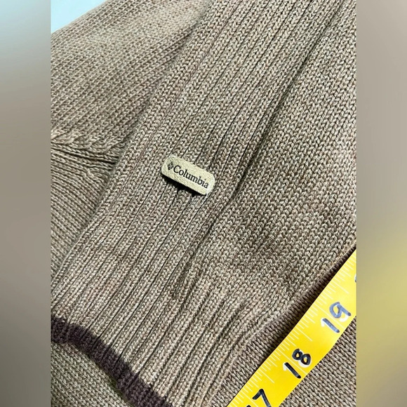 COLUMBIA Men’s mock neck 1/2 zip pullover sweater size M. - Picture 10 of 14